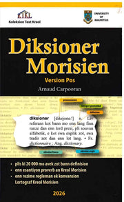 Diksioner Morisien - Creole Dictionary - Arnaud Carpooran