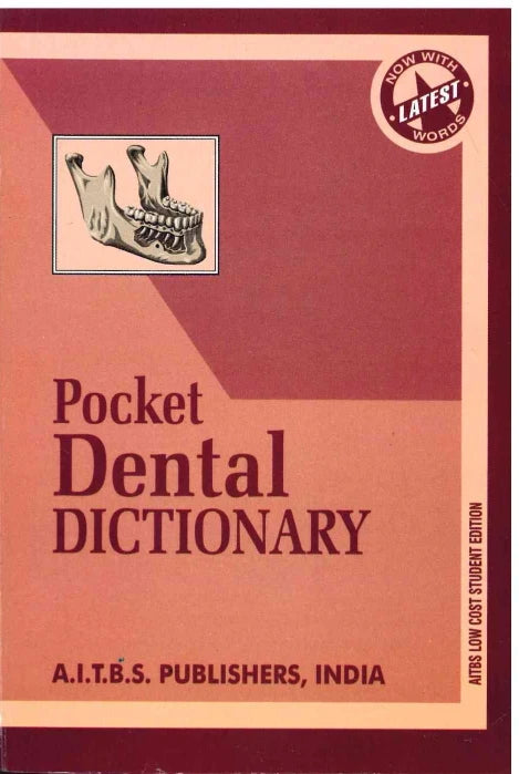 Pocket Dental Dictionary - A.I.T.B.S Publishers India