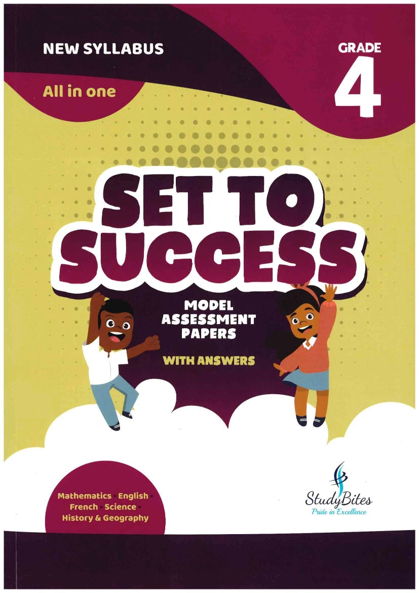 Set To Success MEF / SHG  Grade 4- StudyBites