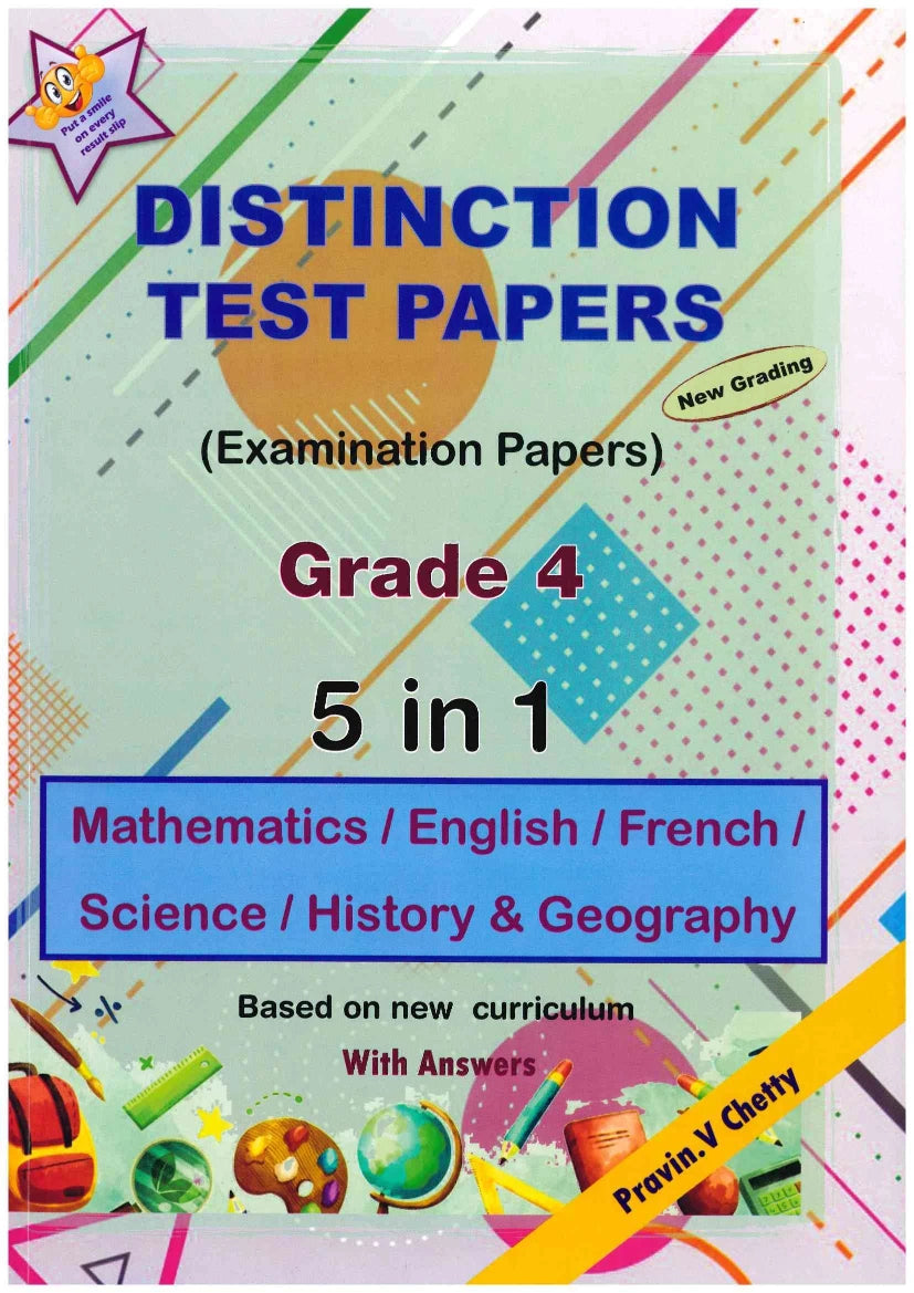 Distinction MEF / SHG Grade 4 5in1 - Pravin V. Chetty