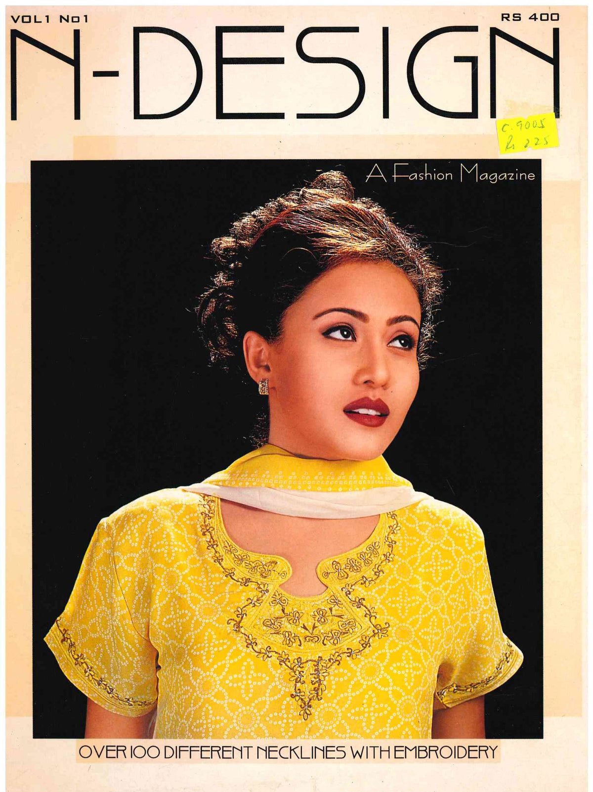 Necklines With Embroidery A fashion Magazine Volume 1 - N-Design