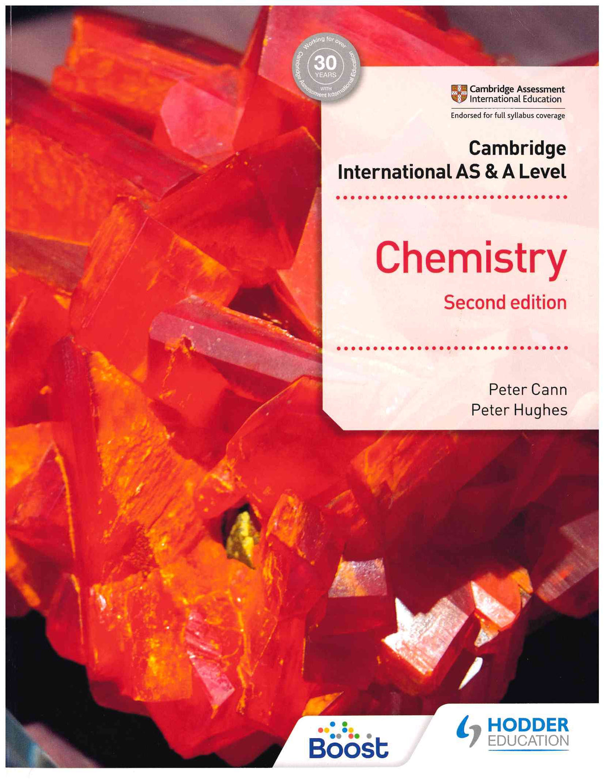 Cambridge International AS/A Level Chemistry 2nd Edition - Peter Cann